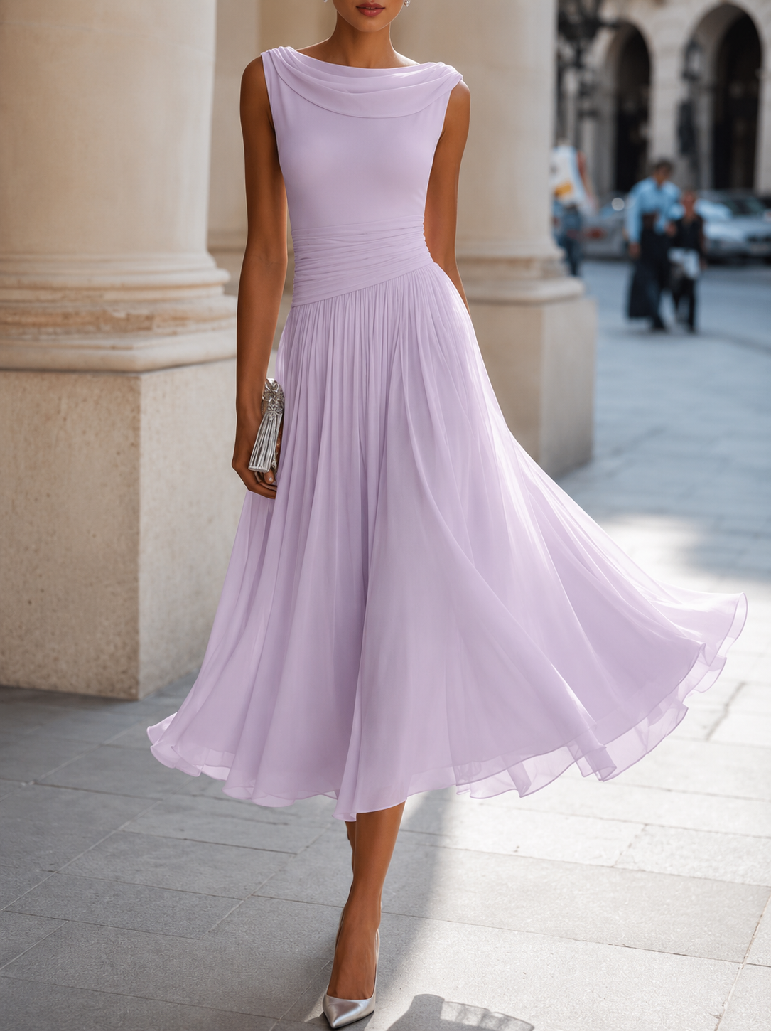 Florencia | Pôvabná elegancia prešívaného midi strihu