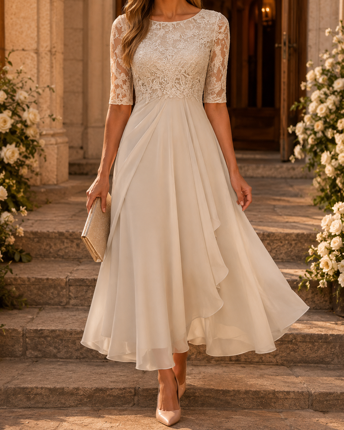 Ruža | Nežná krajková elegancia