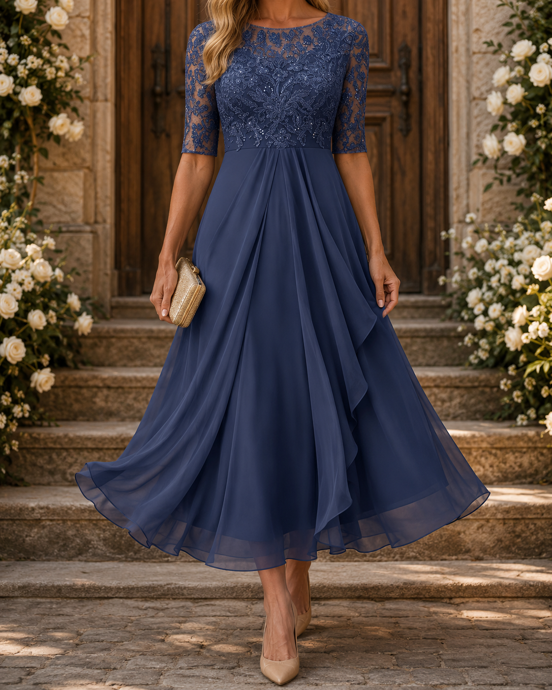 Ruža | Nežná krajková elegancia