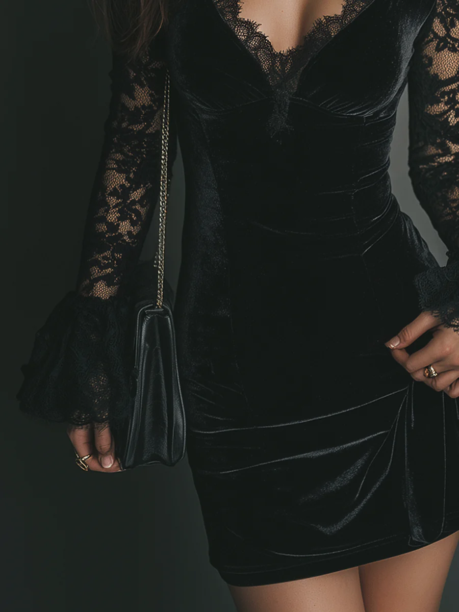 Euthalia | Zamatová elegancia mini siluety